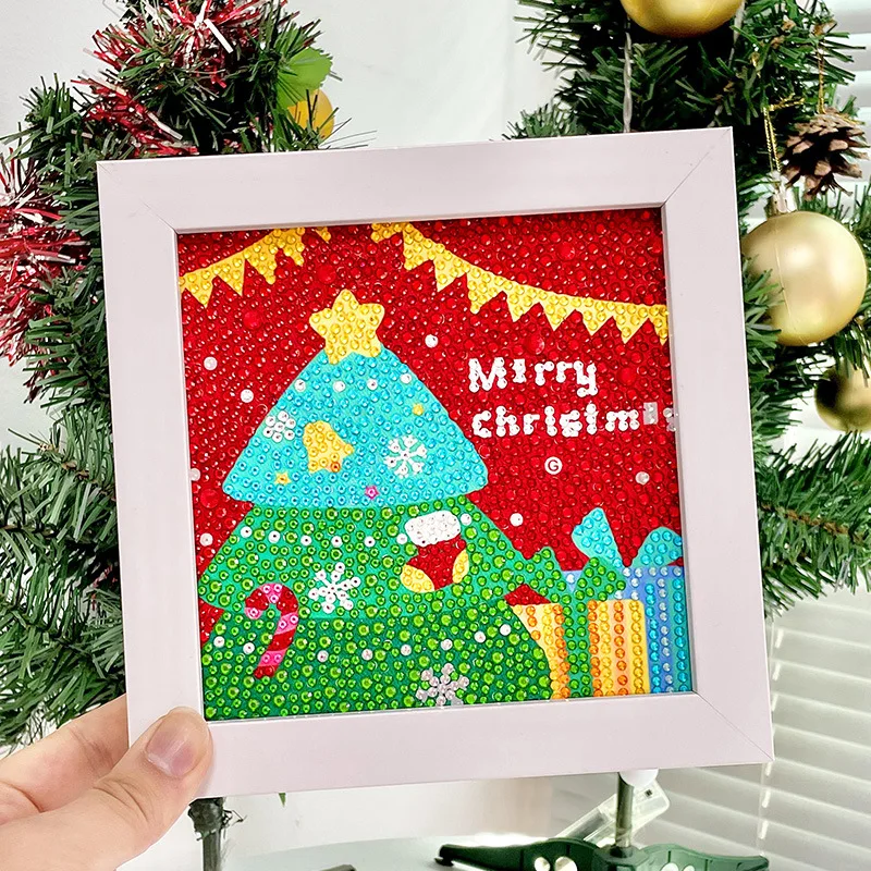 

Christmas Tree Diamond Painting Kits for Kids Diamond Art Painting Christmas Diamond Painting Home Decoration Handmade Gift