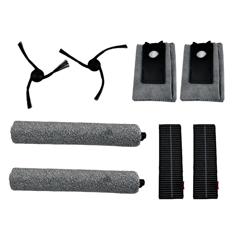 For U300 Side Brush Hepa Filter Roller Mop Dust Bags Accessories Vacuum Cleaner Parts-A009 view 3