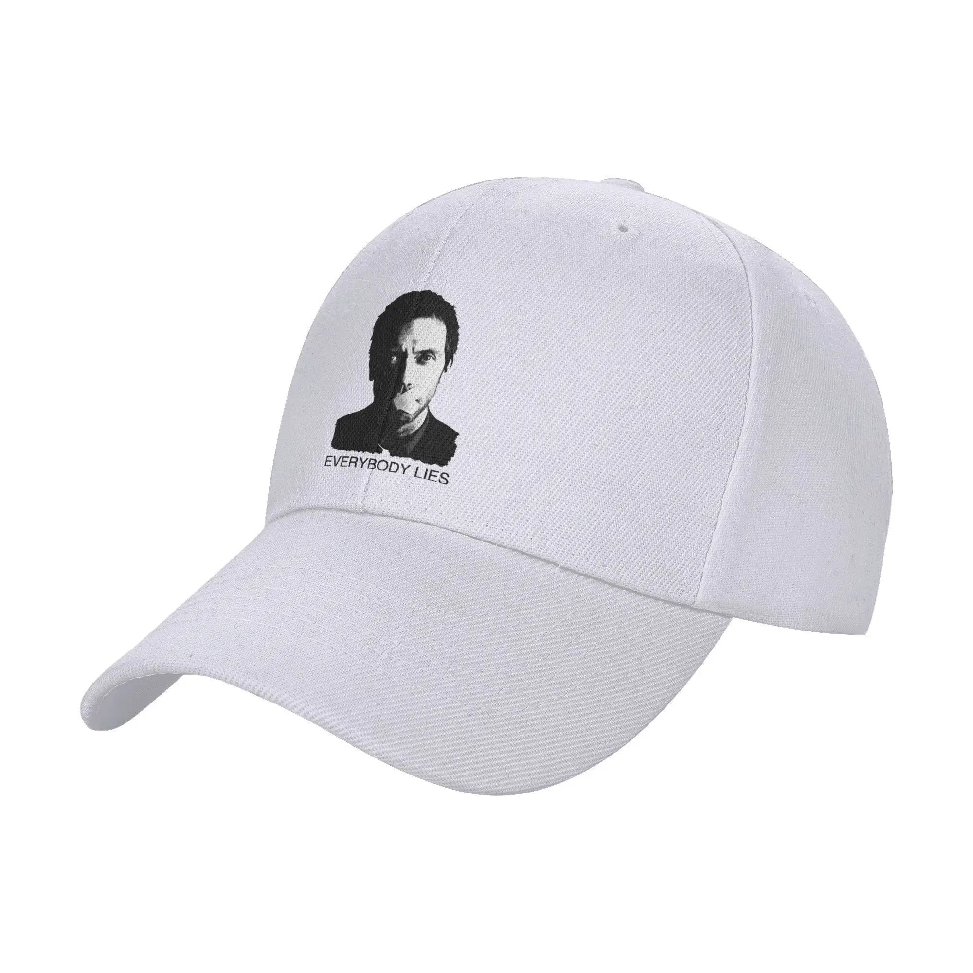 House Everybody Lies Cap Men Women Fashion House Md Hats Sun Hat Golf Hats Adjustable Polyester Baseball Caps Summer