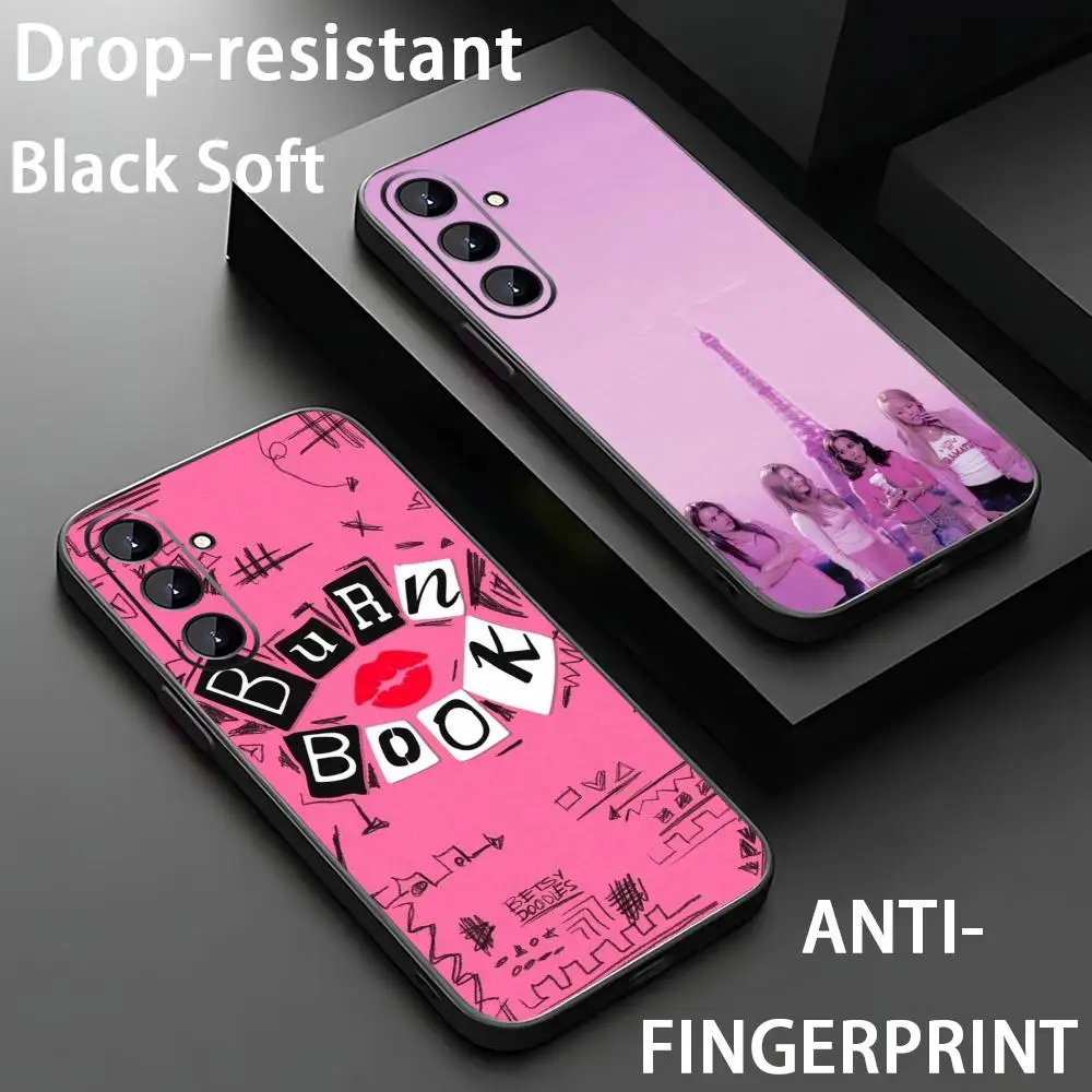 Mean Girls Phone Case For Samsung Galaxy S26 S25 S24 S23 S22 S21 Plus Ultra Fold A Soft Black