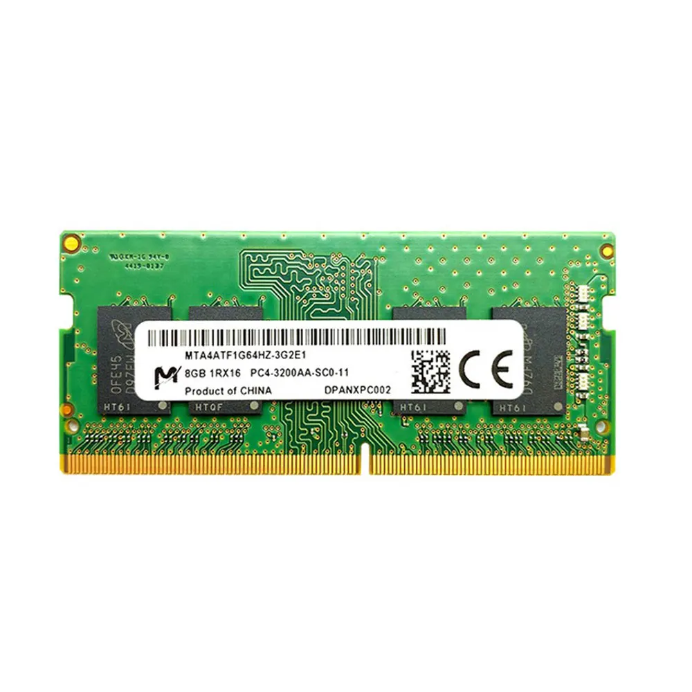 Memoria RAM Crucial Micron DDR4 8GB 4GB 32GB 16GB 3200MHz 2133 2400 2666MHz Memoria per laptop PC4-21300 19200 RAM SODIMM per notebook