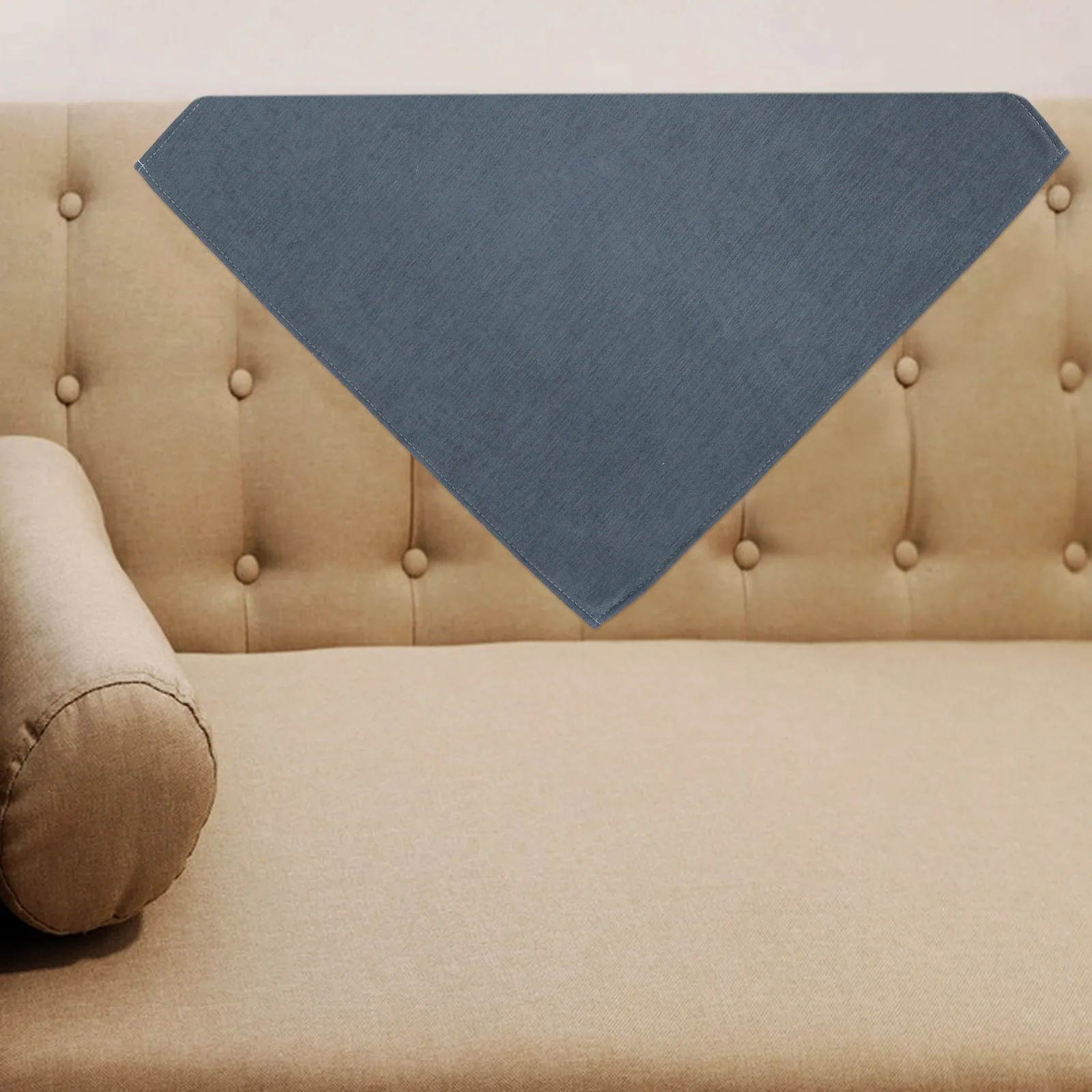 Sofa Armrest Cover 70X70Cm Chenille Washable Couch Protector Reversible Non-Slip Armrest Covers For Living Room Furniture