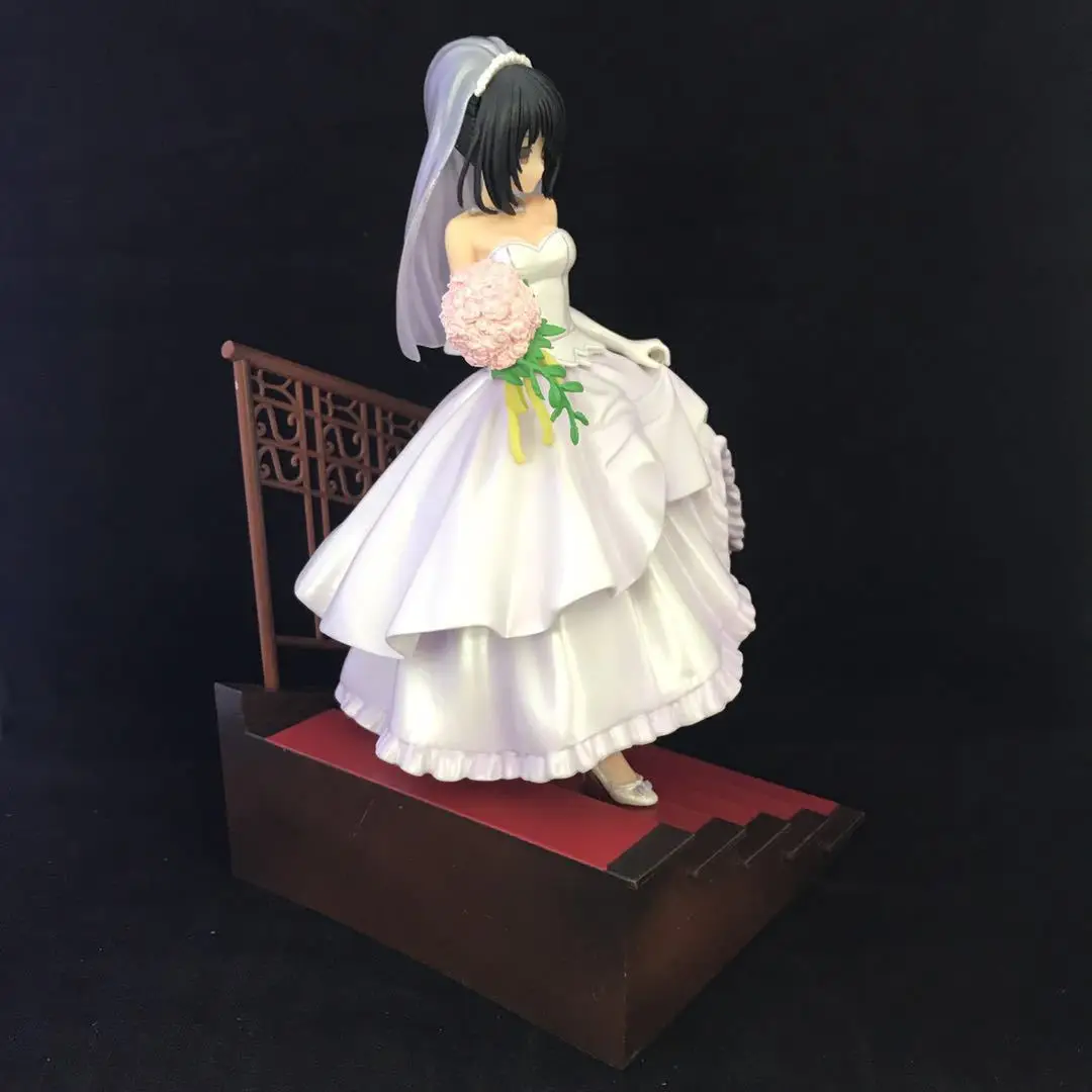 Tokisaki Kurrumi Nightmare Wedding Dress DATE a LIVE PVC Action Figure - Japanese Anime Collectible Toy Figurine for Fans