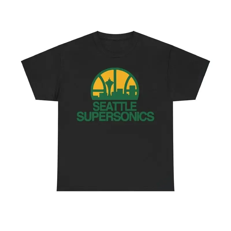 Seattle Supersonics Nostalgic Retro Basketball T Shirt