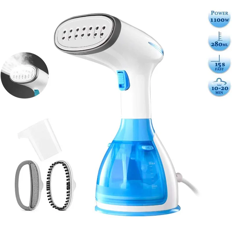 

Clothes Mini Steam Iron Handheld dry Cleaning Brush Clothes Household Appliance Portable Travel 220V EUplug