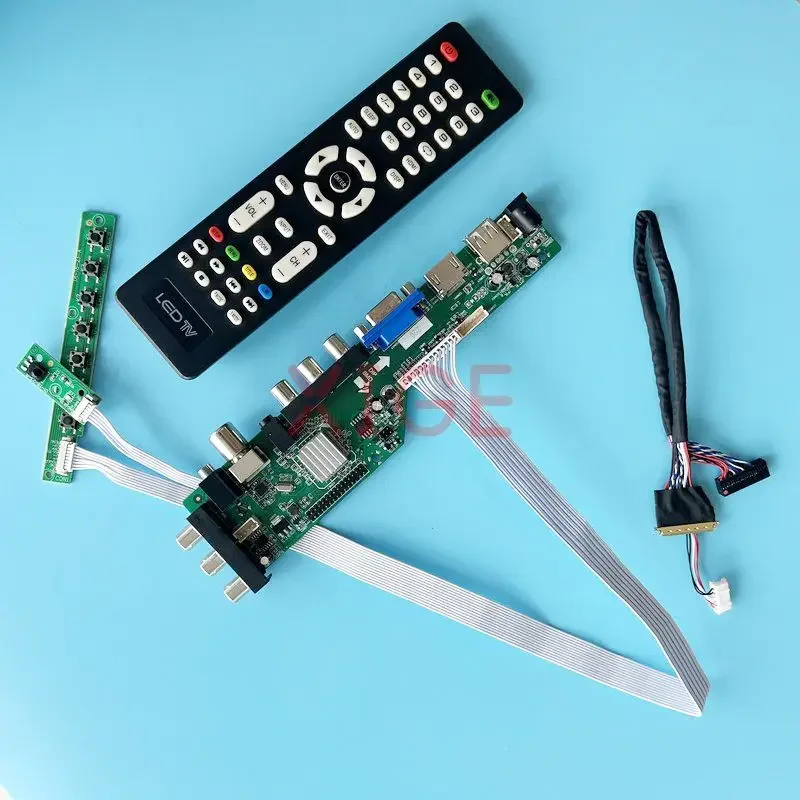 For HSD101PHW1 M101NWN8 N101BGE Controller Board DVB Digital Signal DIY Kit 10.1