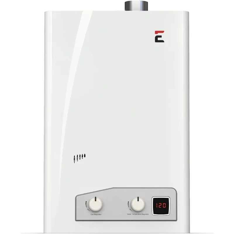 Eccotemp FVI12-LP Liquid Propane Gas Tankless Water Heaters, White