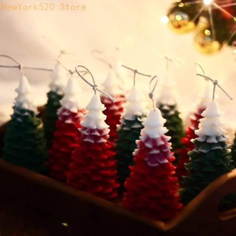 3D Christmas Tree Mold Chocolate Fondant Cake Decoration Mould Template N84C