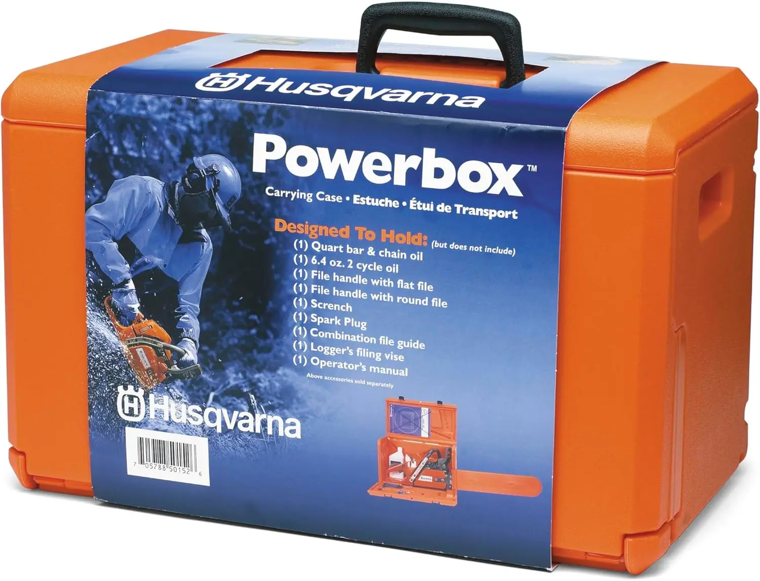 qvarna Powerbox Chainsaw Carrying Case Compatible With 455 Rancher, 460, 372Xp And 575Xp, Chainsaw Case For Chainsaw