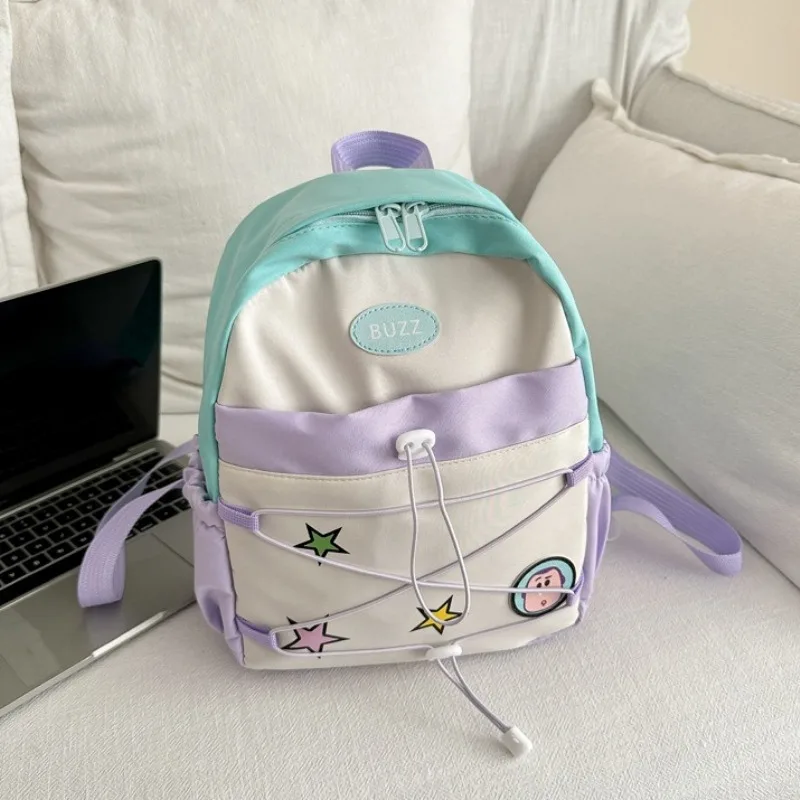 Cartoon Fashionable and Casual Women's Backpack Cute Cow Print Backpack Soft and Durable Fabric Backpack Suitable for Daily Use