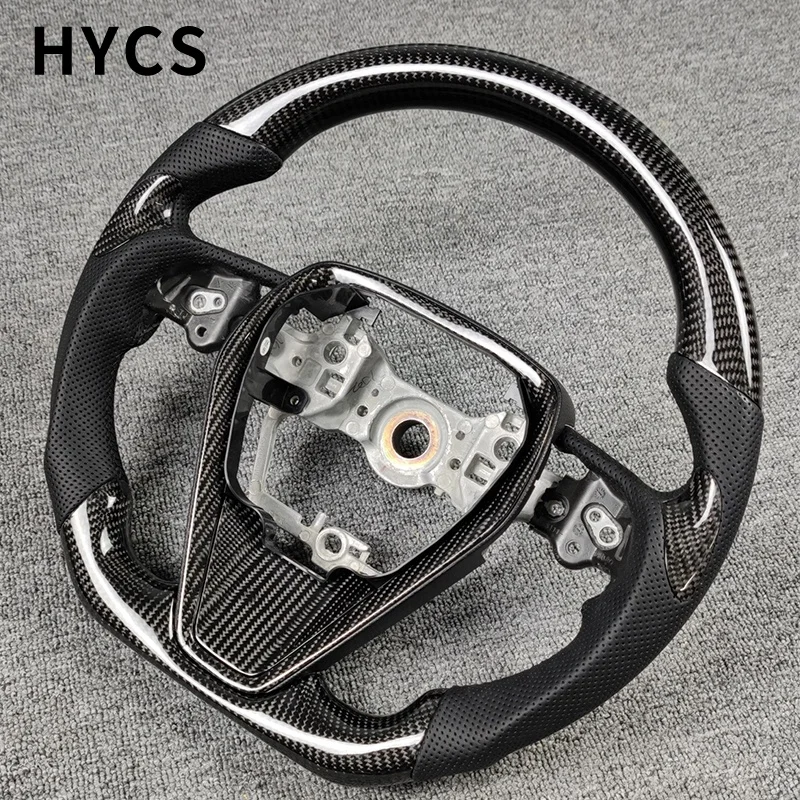Carbon Fiber Steering Wheel for Toyota Camry for Toyota Avalon Camry Land Cruiser Without airbags view 2