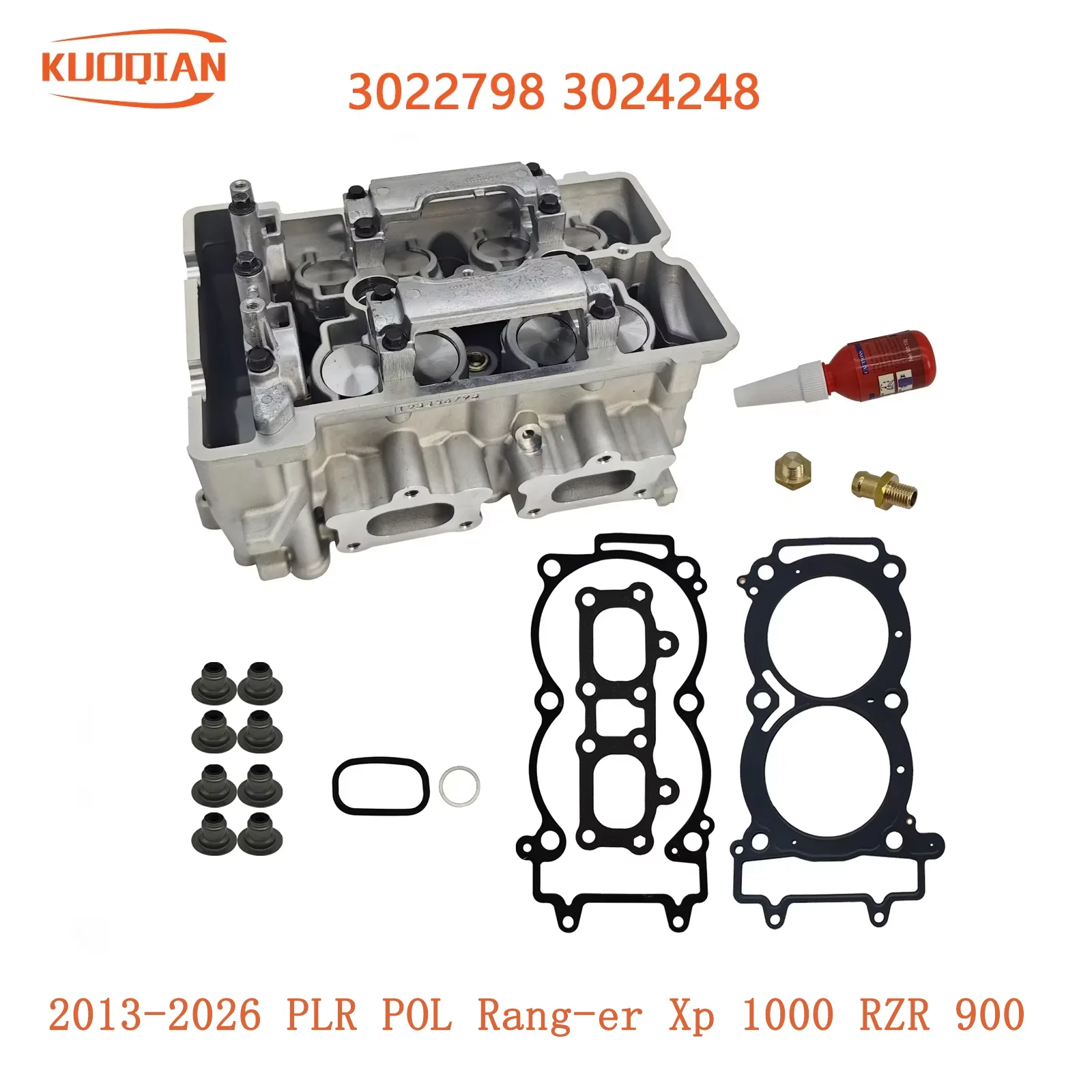 Cylinder head 3022798 3024248 For 2013-2026 POL PLR R-anger Xp 1000 RZR 900 PL 1000