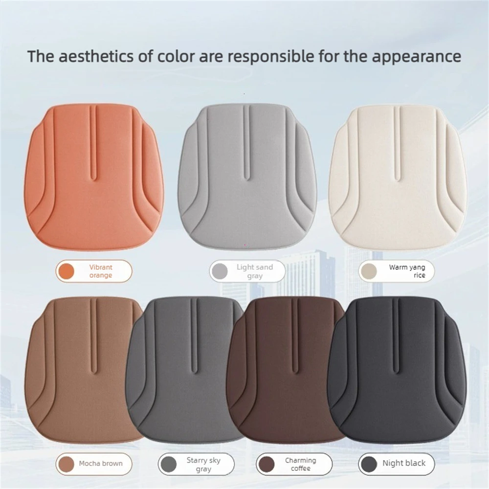 3D Breathable Foam Car Front Seat Cushions High-elastic Car Seat Covers Strip Design For Summer Skin-friendly Universal Car Pads