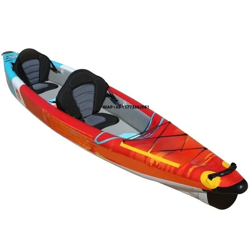 

Outdoor Water Sports Lightweight Durable PVC Foldable Inflatable Kayak Parent-child Leisure and Fun Double-seater Rowing Boat