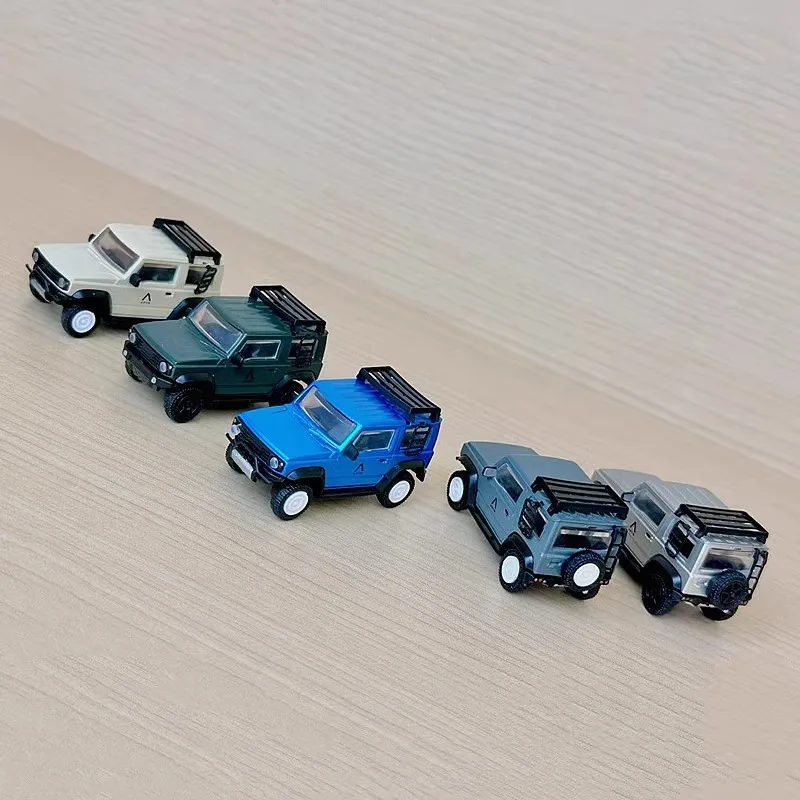 1/64 Original STASTO SUZUKI JIMNY Off-road Vehicle Gashapon Qversion Mini Anime Action Figure Model Toys Gifts Collection