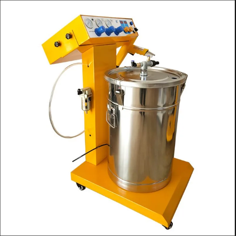 

Portable Powder Paint Experiment System Electrostatic Coating machine powder coating test gun