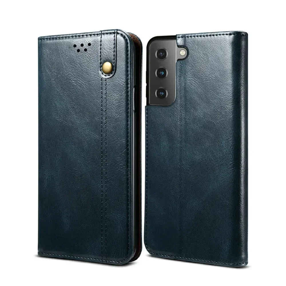 Leather Texture Magnet Book Cover for Samsung S25 S24 Ultra S23 S 22 5G Case 360 Protect Galaxy S22 S 24 23 Plus S20 FE S21 Etui