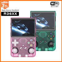 R36S Updated R36XX Portable Game Console 3.5Inch IPS Handheld Game Players Retro Video Game Consolas Linux built-In WIFI Birthda