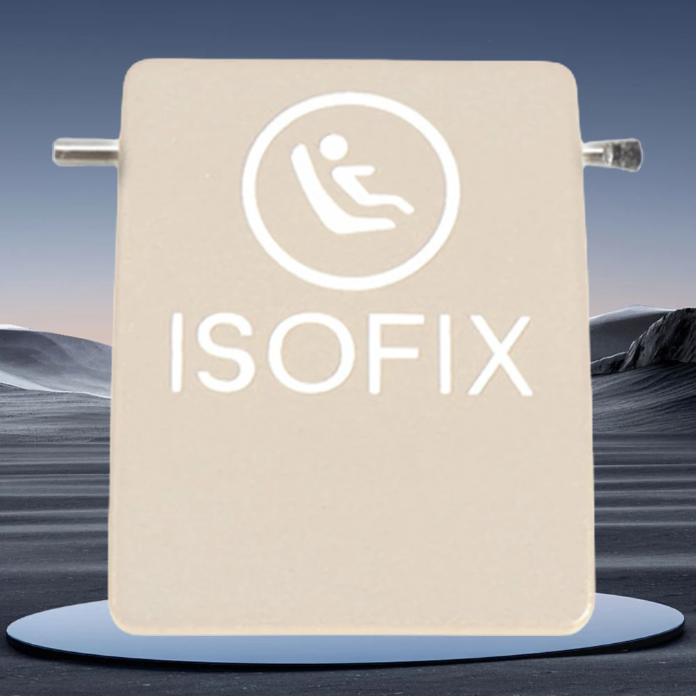 غطاء أمان مقعد السيارة الخلفي للأطفال ISOFIX OEM 2059200806 غطاء مفتاح مقعد السيارة ISOFIX لبنز C Class W253 GLC 2015-2021 #3