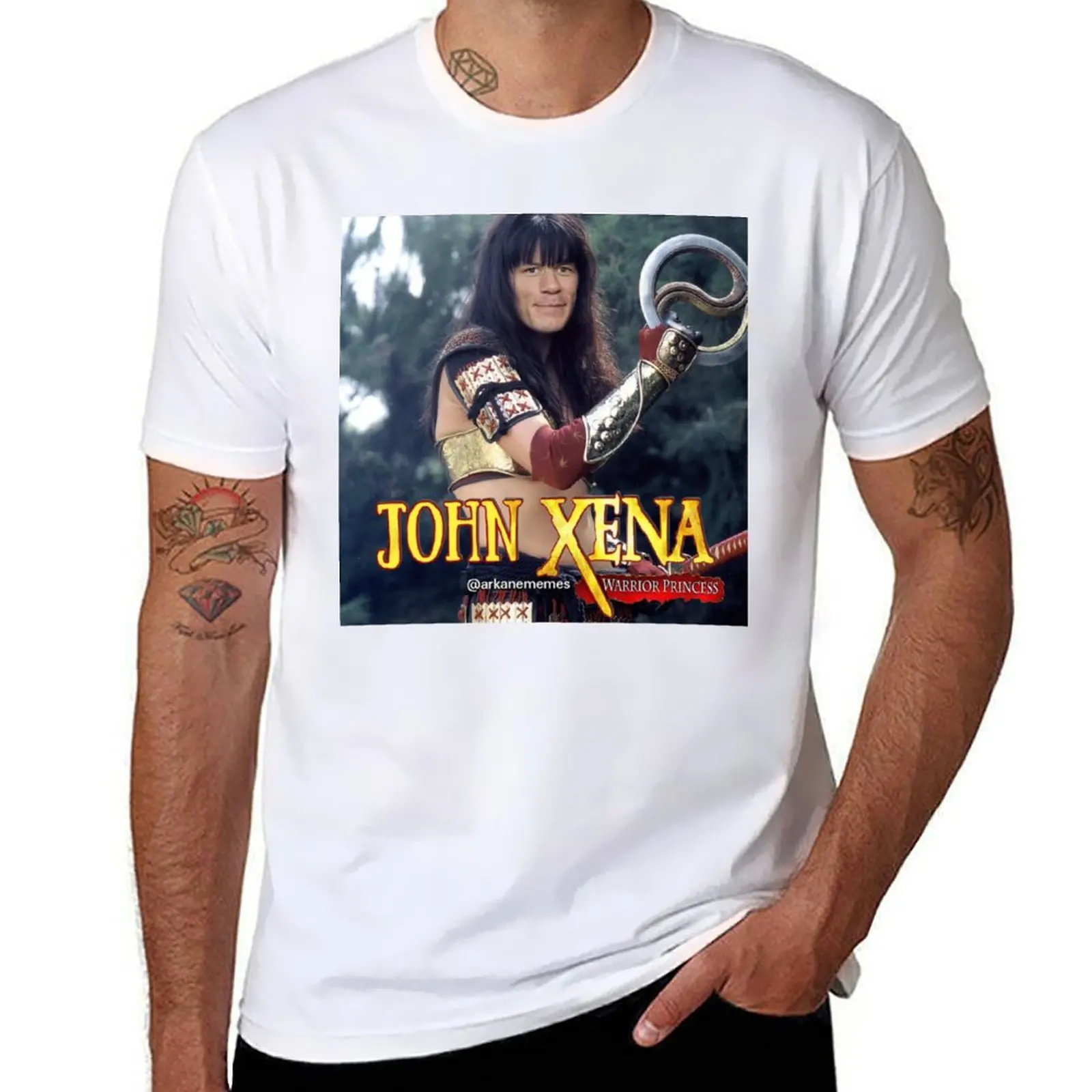 

John Xena T-Shirt man t shirt luxury t shirt for man 100 percent cotton T-Shirt