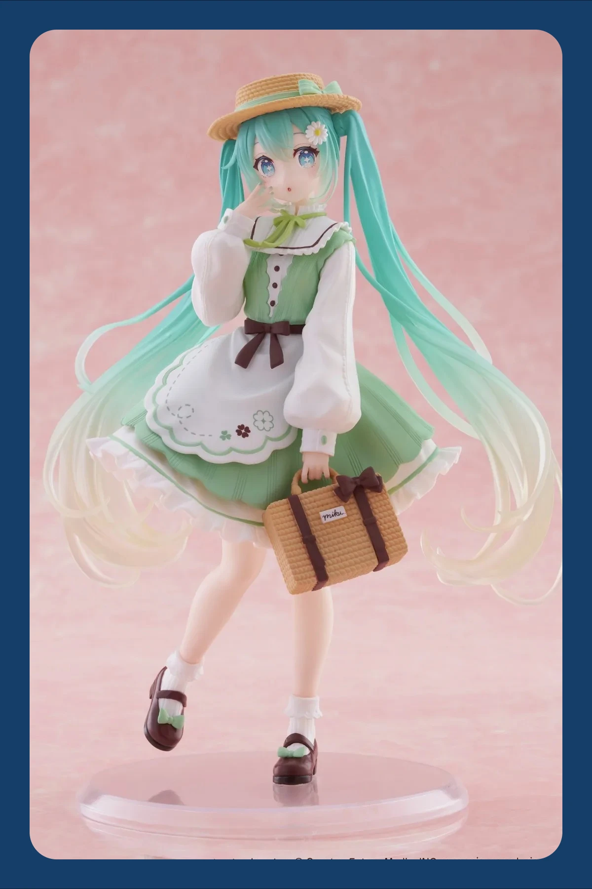 Original Taito Fashion Hatsune Miku Country Anime Figure Toys Action Figurine PVC Model Collection Doll Birthday Gift