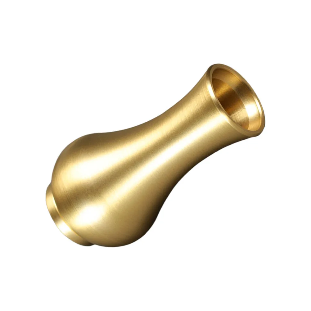 1 قطعة مزهرية زهرة النحاس الحديثة بسيطة سطح المكتب ديكور المنزل الصغيرة زهرية زخرفة الجدول مكتب الديكور هووسورمينغ هدية الأزهار #2