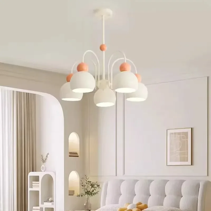 Nordic Multi-head Gourd Chandeliers Minimalist Head Ceiling Chandelier For Living Room Bedroom Study Dining Room Luminaires