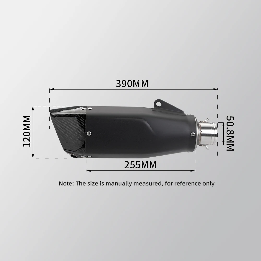 For Triumph Trident660 Trident Daytona 660 2021-2024 Motorcycle Exhaust Full System Modify Front Link Pipe With Carbon Muffler