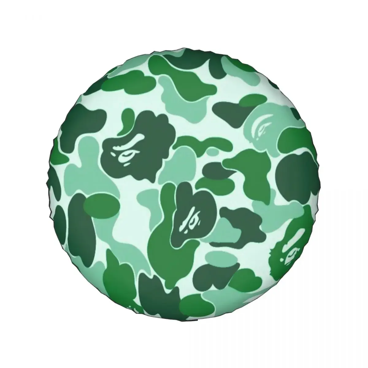 Green Army Camo Camouflage Spare Wheel Tire Cover for Mitsubishi Pajero Jeep RV SUV Trailer Vehicle Accessories 14