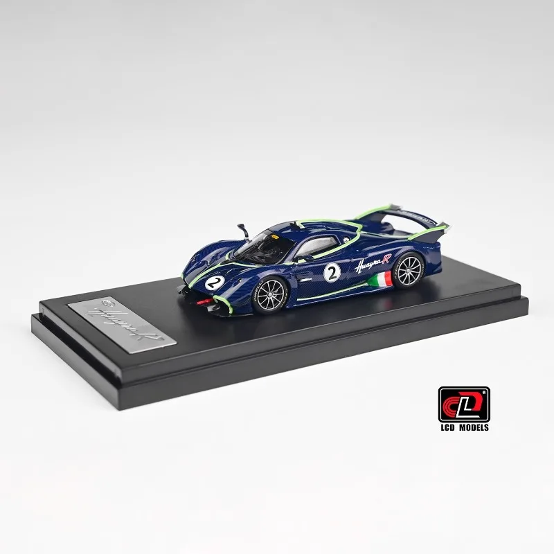 LCD 1/64 Pagani Huayra R aleación de juguete vehículo de Motor Diecast Metal modelo regalos