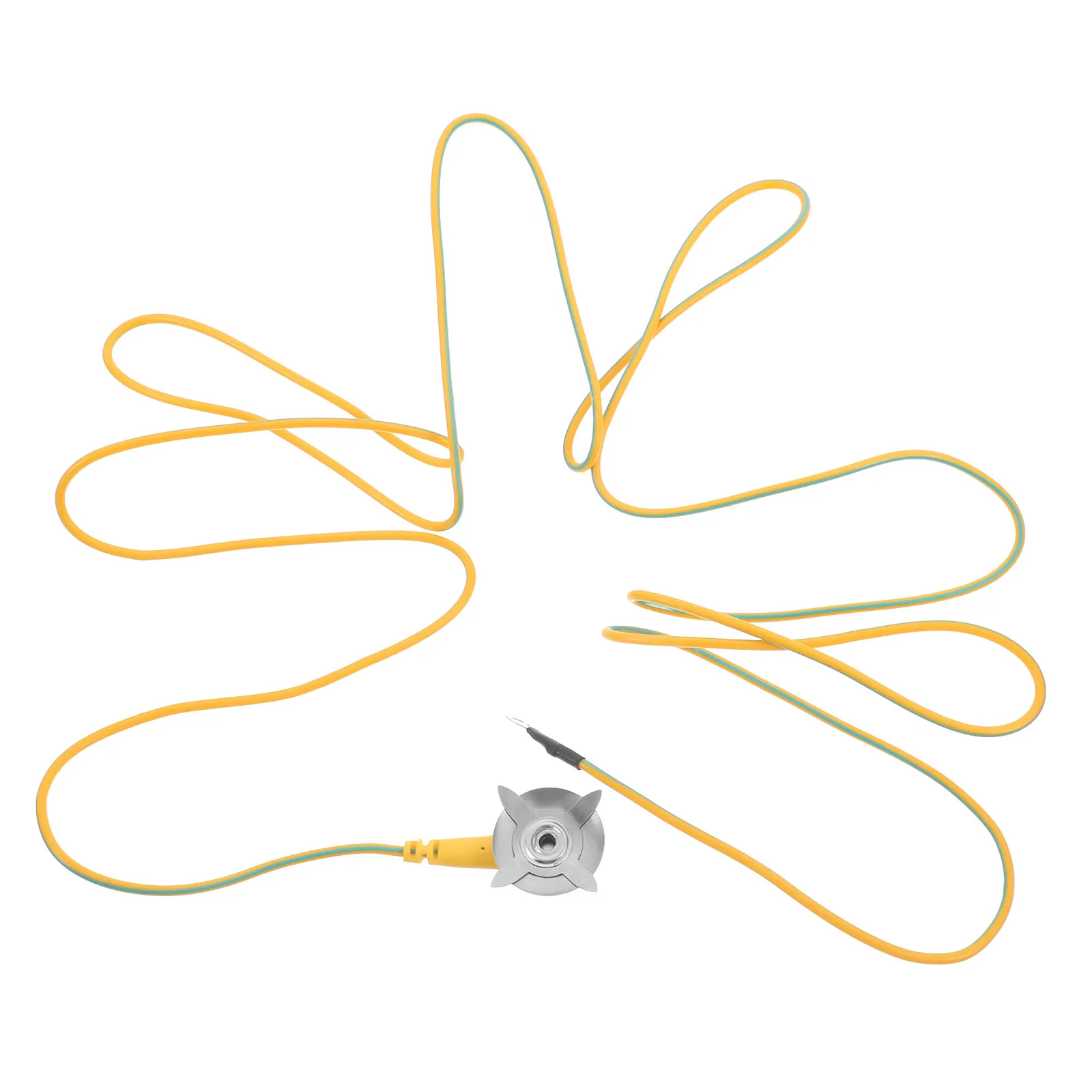 Portable Anti Static Grounding Cable Lightweight High Visibility Safety Earth Wire for Electrical Equipment