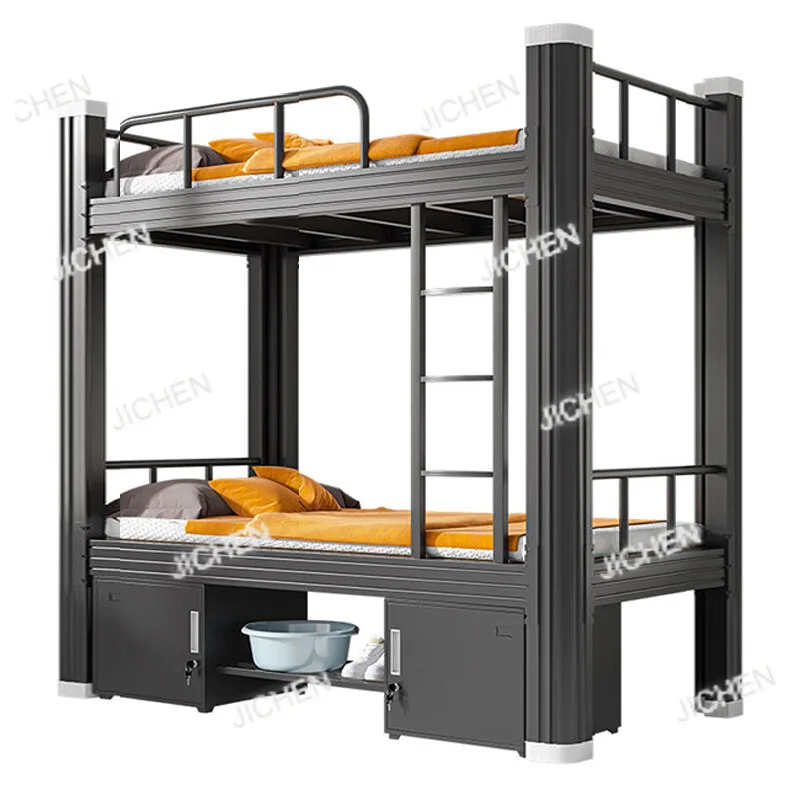 

Двухъярусные кровати с железным каркасом, общежития для персонала, двухъярусные кровати, квартирные, высокие и низкие кровати из стального кованого железа.