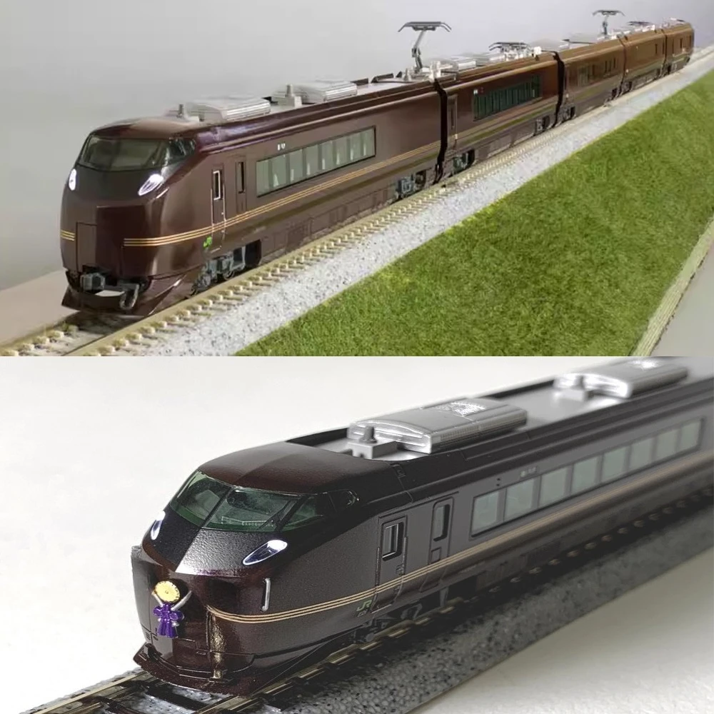 KATO N-type 1/160 Train Model 10-1991 E655 Series Electric Locomotive 6-car Train Set Collectible Decorative Item Boy's Toy Gift