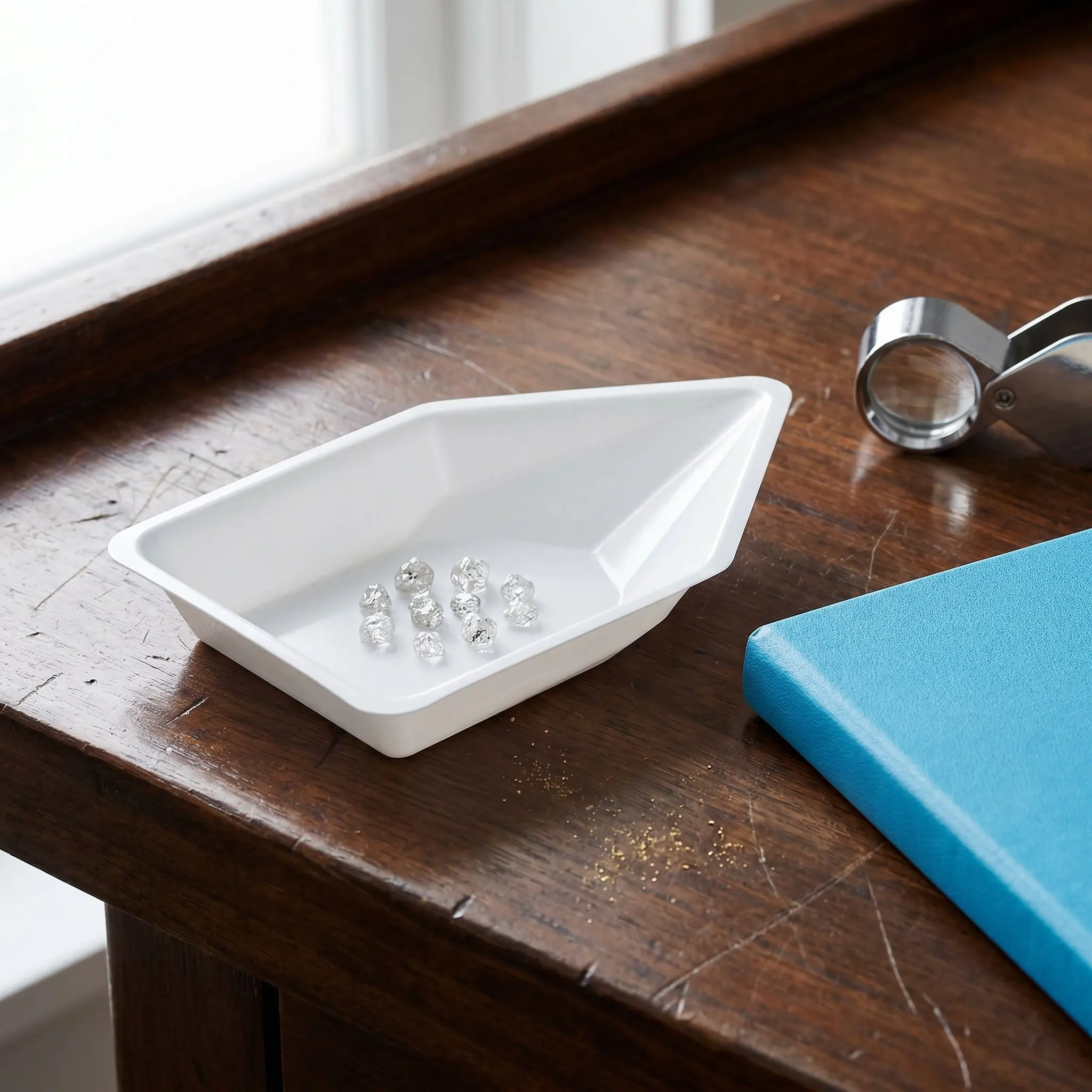 Disposable Plastic Weighing Trays 10 Pack Laboratory Weigh Boats for Accurate Liquid and Powder Measurement