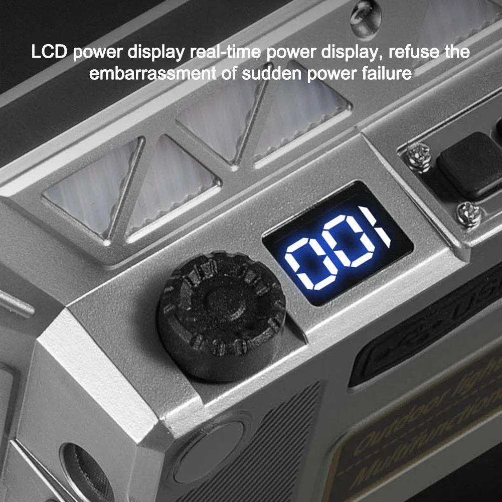 

Adjustable Brightness Light Outdoor LED Floodlight Outdoor Lighting Desktop And Handheld Light Flexible Positioning