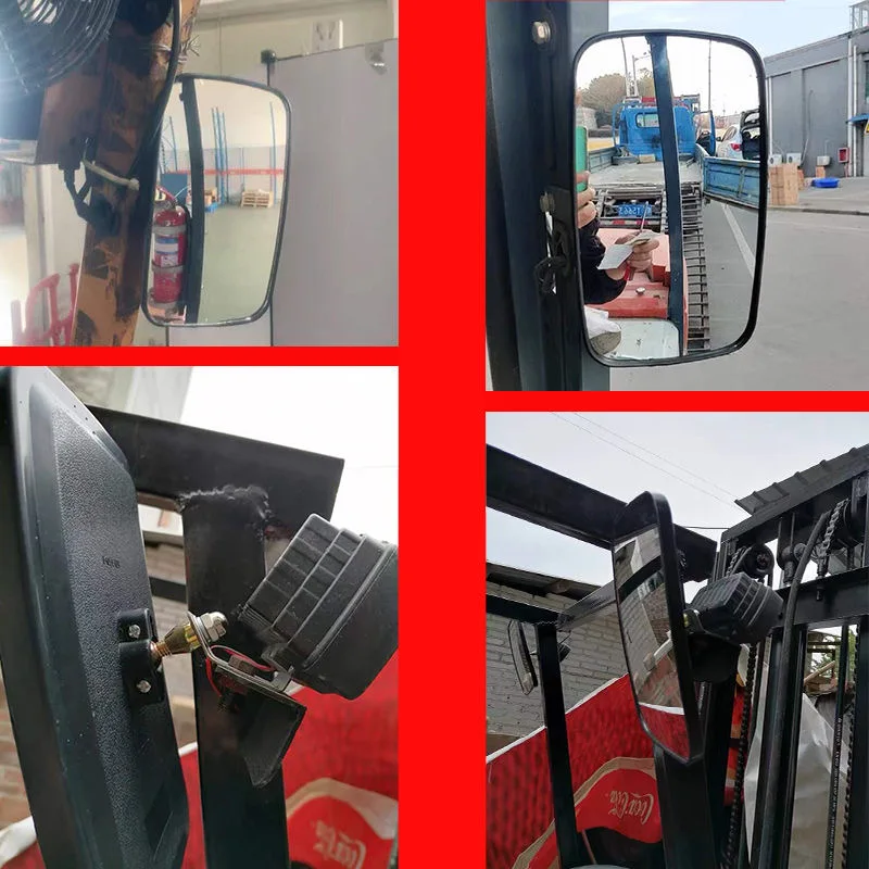 

1 шт., универсальное зеркало заднего вида для вилочного погрузчика высокого качества для вилочного погрузчика Lonking, Heli, HanCha.