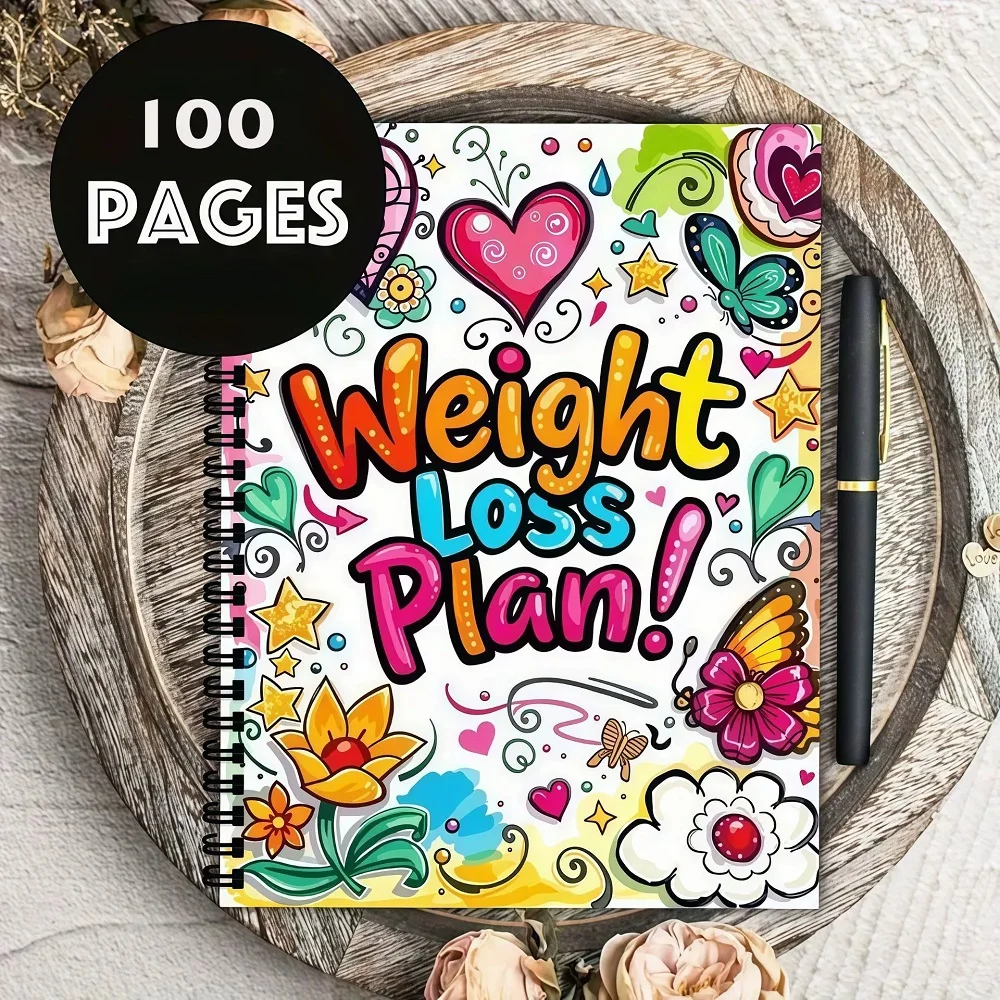 12 Weeks Weight Loss Plan Book - Fitness Journal Planner ulasan dan harga