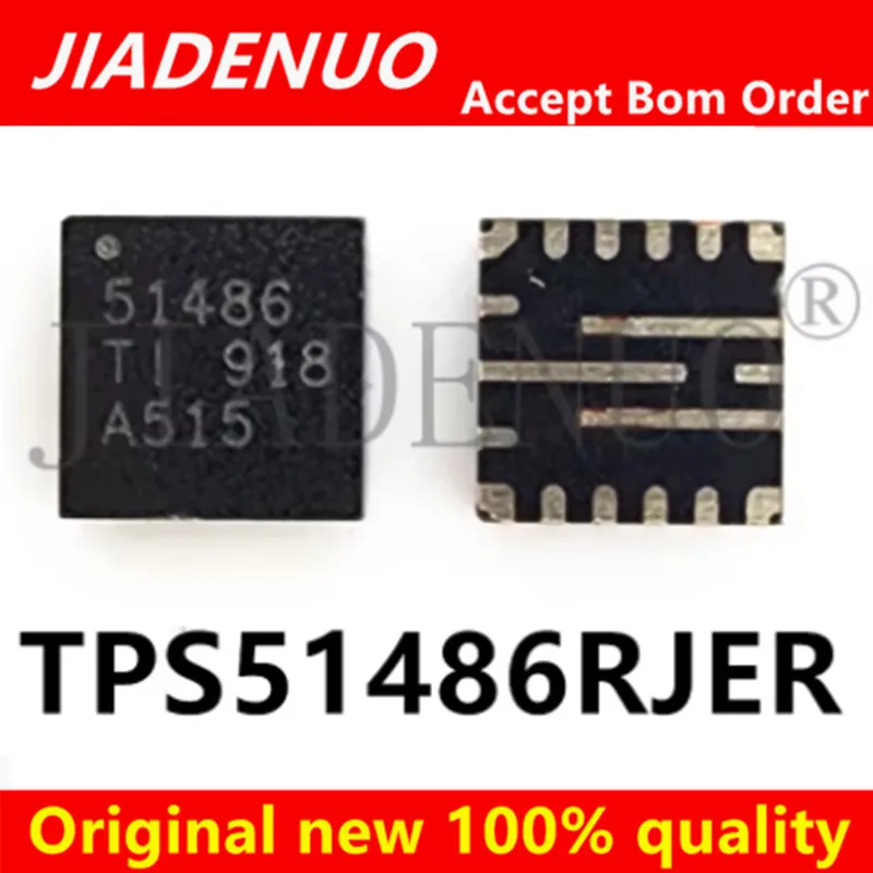 (2pcs)100% Original New TPS51486RJER TPS51488 Silk Printing 51486 T51488 TPS51487XRJER 51487X Chipset
