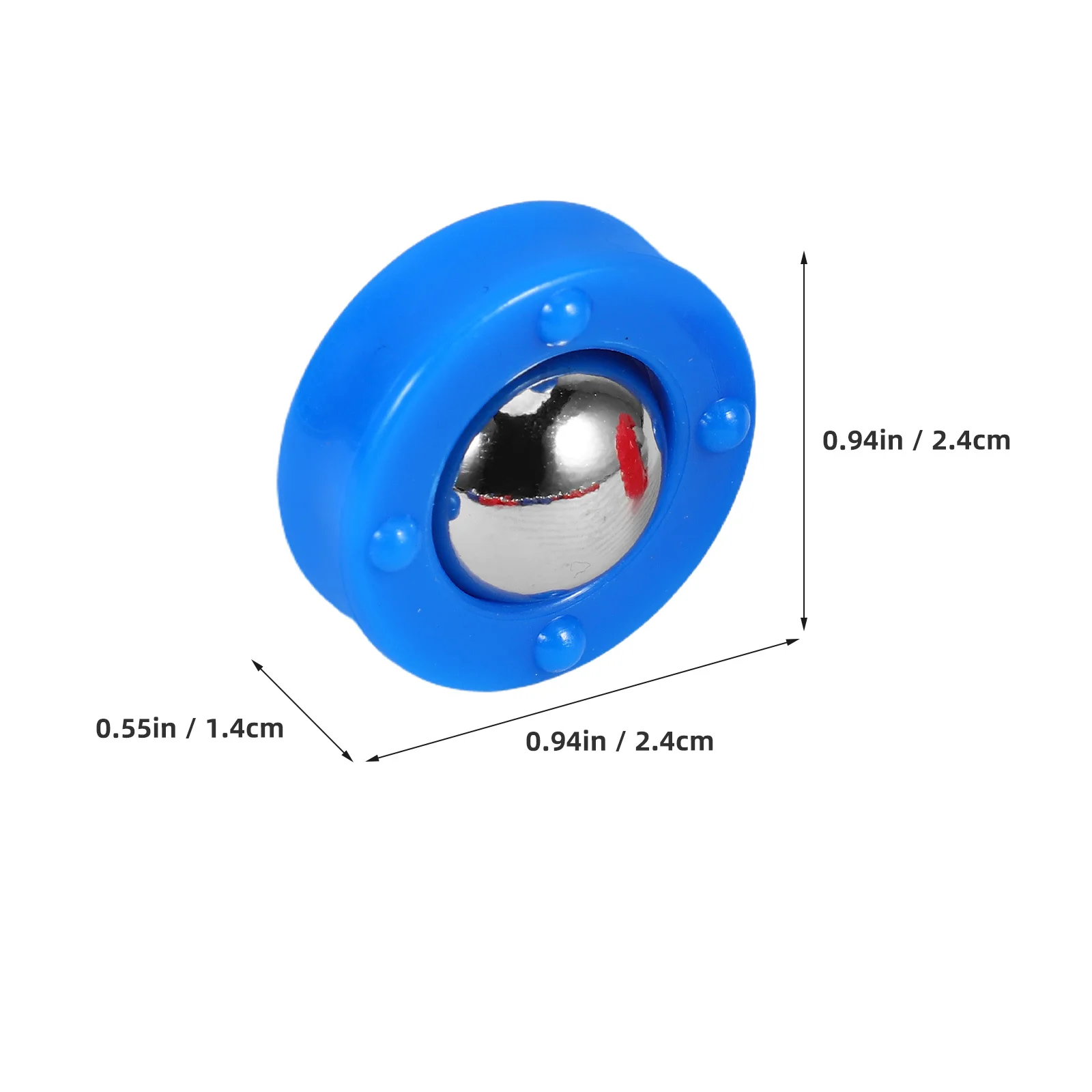 40 Uds juego de mesa cuentas rodantes Shuffleboard Pucks Mini rodillos de repuesto para accesorios de juego de mesa equipo de bolas rodantes