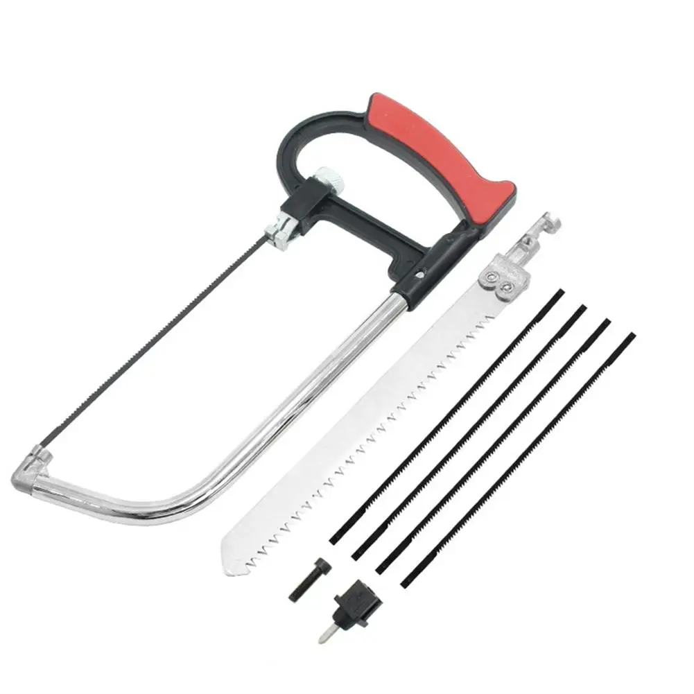 6 Inch Mini Hacksaw Home Small Hand Saw Adjustable Woodworking Saw With 150mm Quality Steel Hacksaw Blade Cutting Wood And Metal