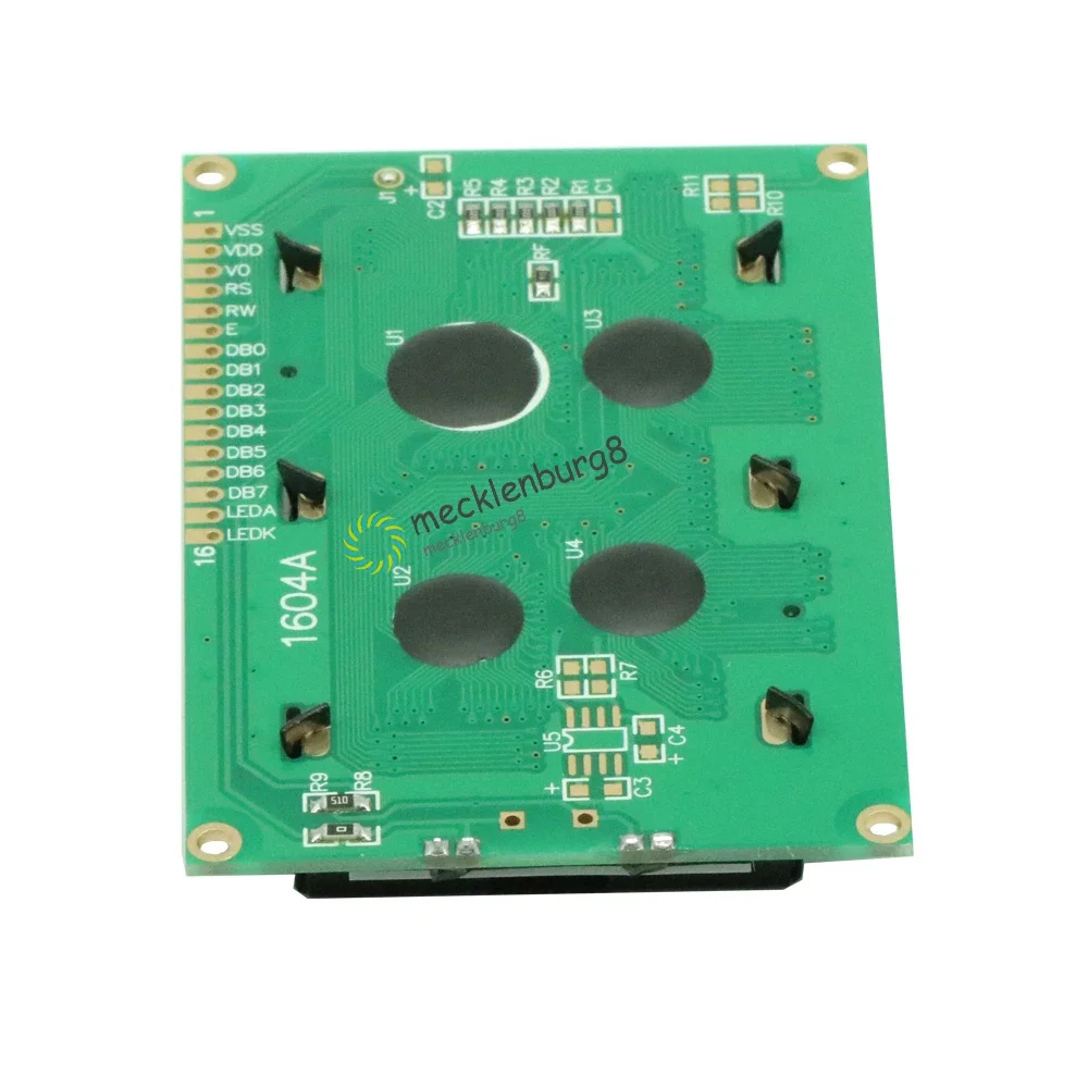 Módulo de pantalla LCD para Arduino, 16x4, 1604 caracteres, LCM, luz negra azul, 5V