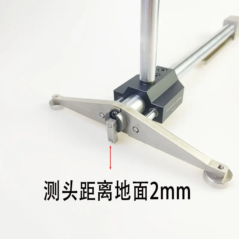 Blind Hole Inner Diameter Gauge, 300-600mm Large Size Range 2mm Probe Deep Lumen Percentile Rod,1pcs