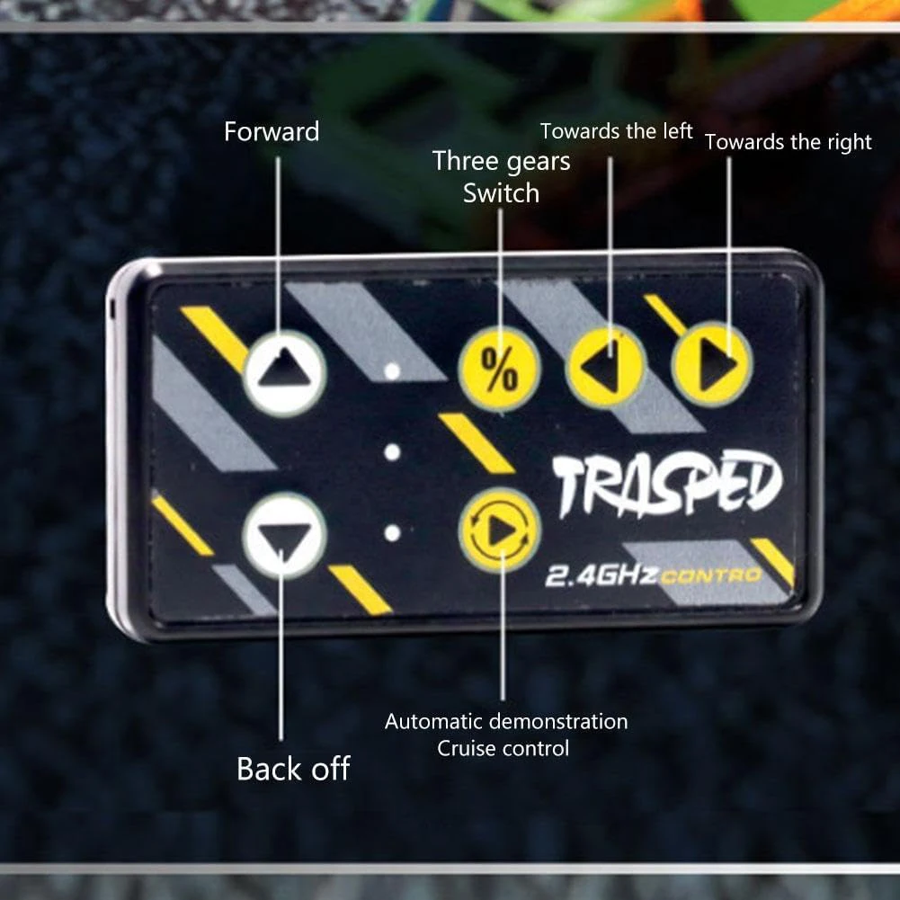 RC Off-road Monster Truck 1/64 Remote Control Mini Climbing Car Model 2.4GHz Electric Vehicle Toy Off-road Vehicle for Kids Gift