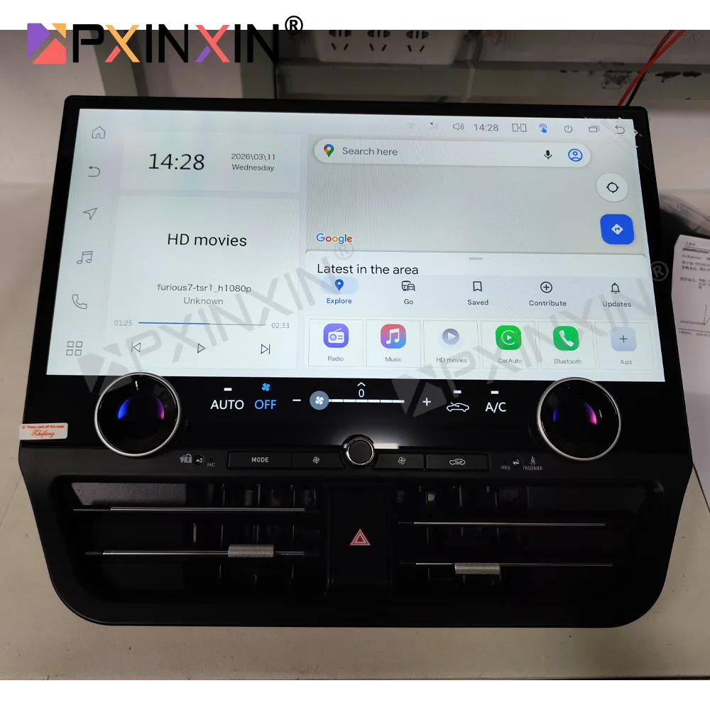 19.8inch Android Auto Car Radio For Toyota Land Cruiser LC200 2016-2021 CarPlay Stereo Multimedia Player Tape Recorder Head Unit