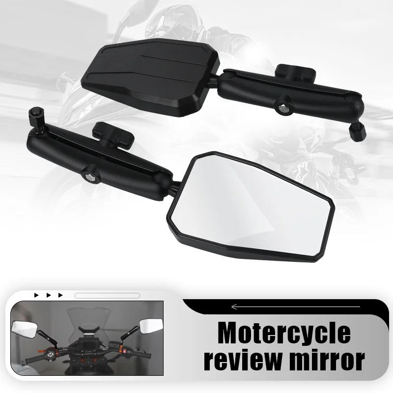 

For SUZUKI VSTROM 800 V-STROM 800DE Vstrom800 2023 2024 2025 Motorcycle Rear View Mirror Side Mirrors Rearview Foldable Mirrors