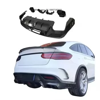 

Suitable for MercedesBenz GLE 63 Fiber Front and Rear Spoilers Side Skirts Body Kit Fenders Trunk Lid Front and Rear Bumpers