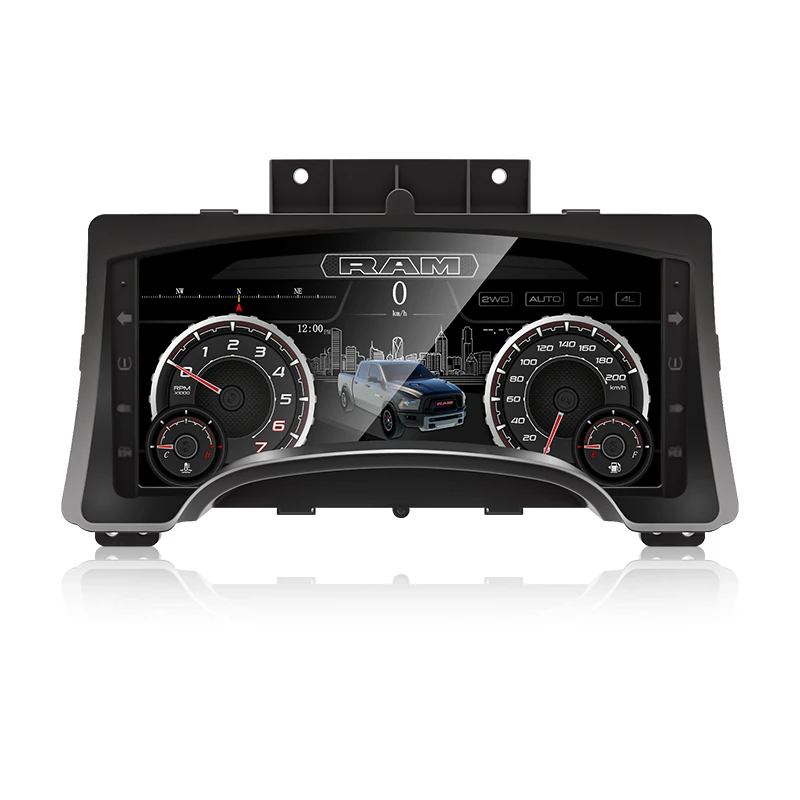 New Design For Ford F150 Raptor 2009 2012 Car Digital Cluster LCD Dashboard Automotive Gauge Speedometer Virtual Cockpit Upgrade