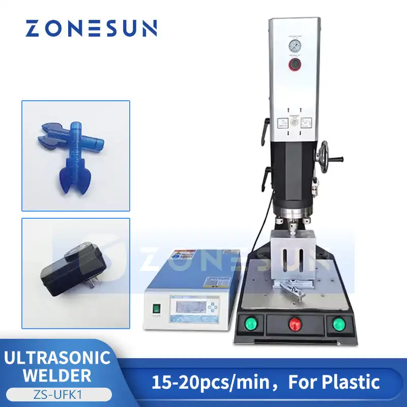 ZONESUN ZS-UFK1 Ultrasonic Plastic Welder Real-time Tracking Welding Machine For Plastic Parts