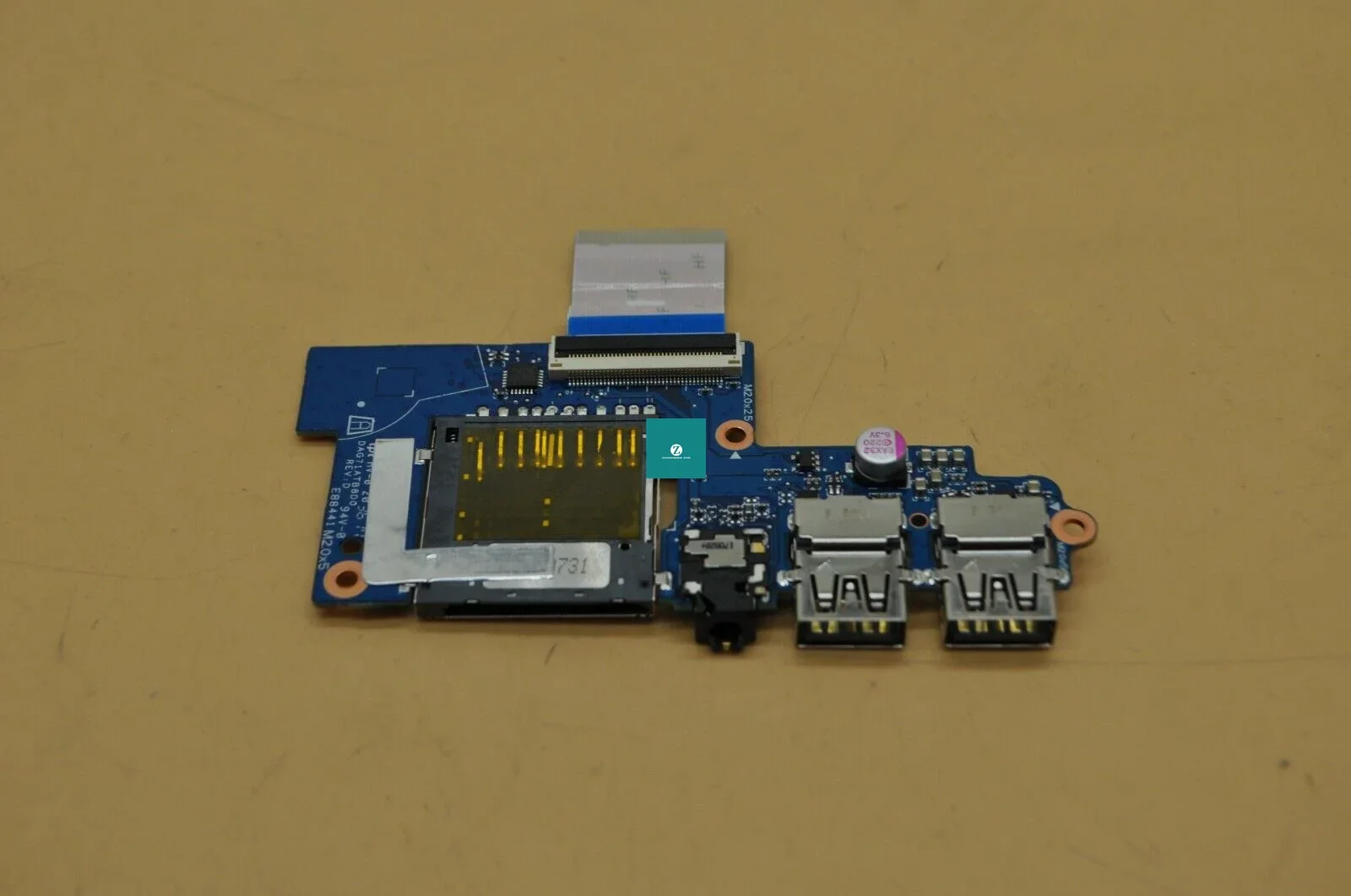 

Подлинная плата аудиопорта USB серии HP Pavilion 14-BP с кабелем DAG71ATB8D0