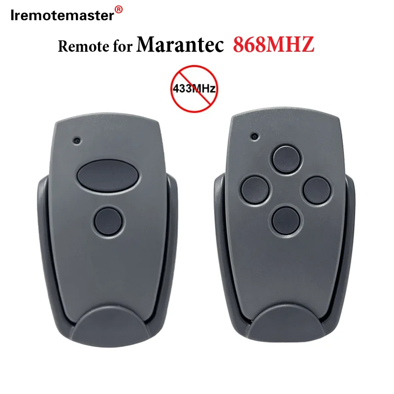 For MARANTEC Compatible Digital D382 D384 D321 Fixed Code 868mhz  Garage Door Remote Control D302 D304 Openers Replacement